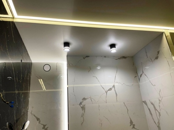 Теневой магнитный диффузор для натяжных потолков 160 мм